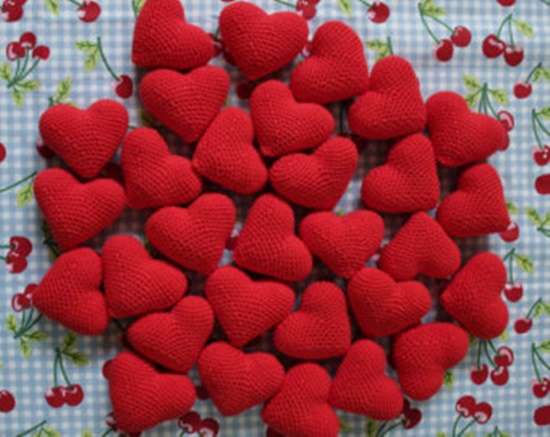 Image result for crochet valentines day