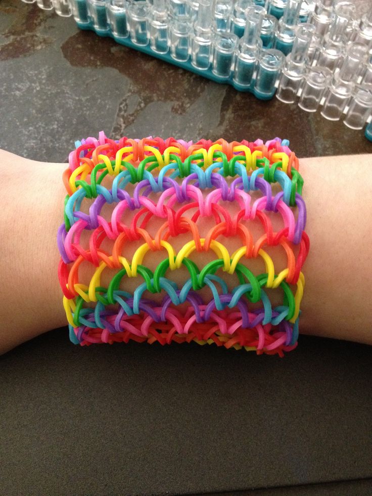 rainbow loom bracelet