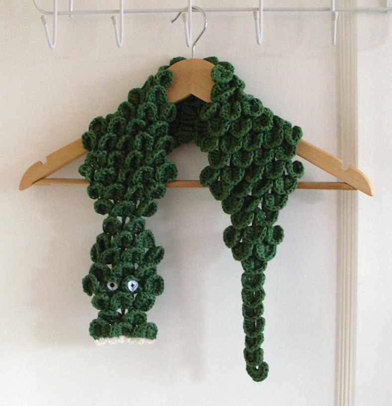 Wonderful DIY Cute Crochet Animal Scarves