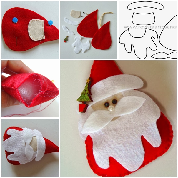 Wonderful DIY Cute Felt Bird Ornaments