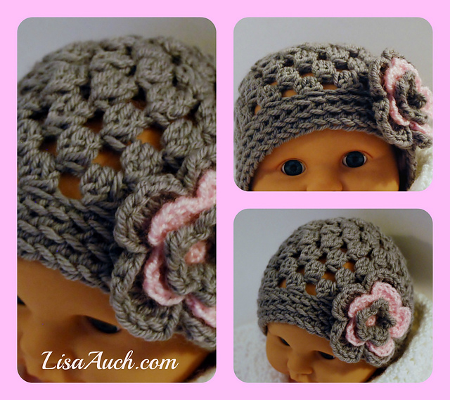 8 Free Crochet Patterns for Baby Beanies