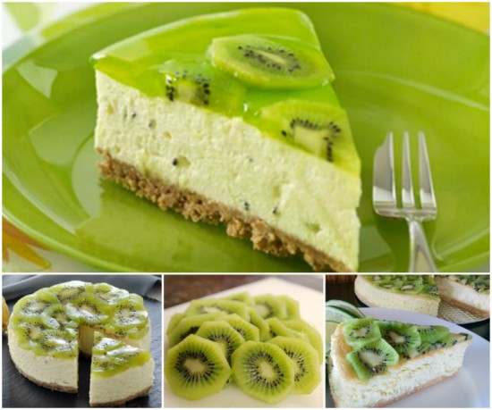 Wonderful DIY Kiwi Fruit Cheesecake