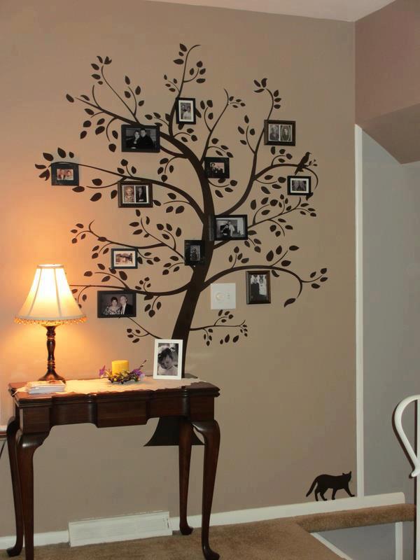 family-tree-wall art wonderfuldiy4