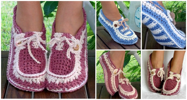 Crochet-Adult-Button-Loafers