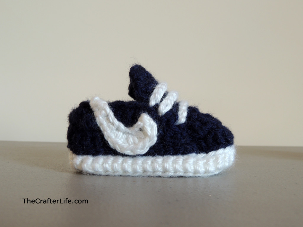 Homemade Nike Baby Sneakers  Free Patterns and Tutorial