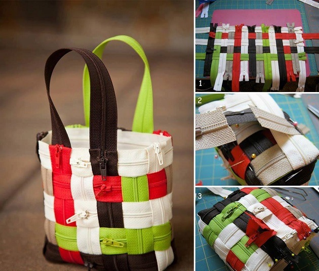... Zipper Bag Wonderfu DIY 5 Recycled Jeans bags Wonderful DIY Crossbody