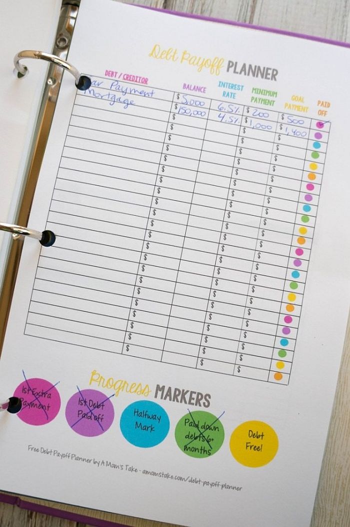 Organize Your Life With These Fabulous Free DIY Planners