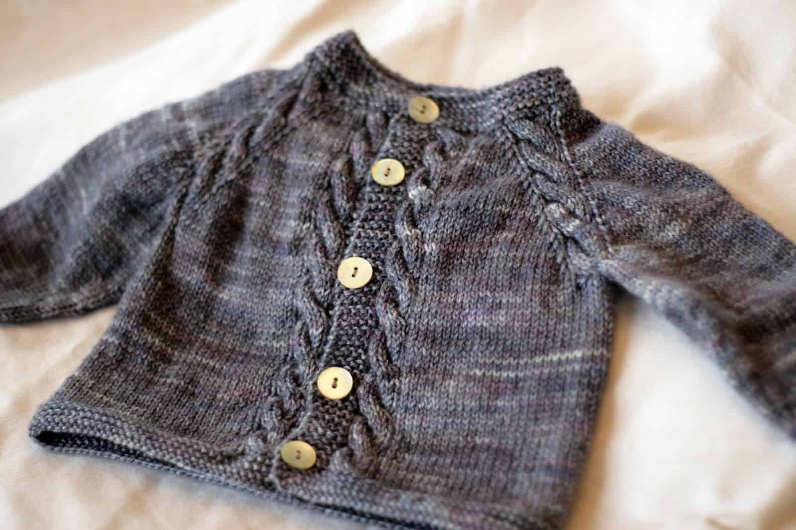 Getting Ready for Winter: Pretty Knitted Baby Sweater Patterns