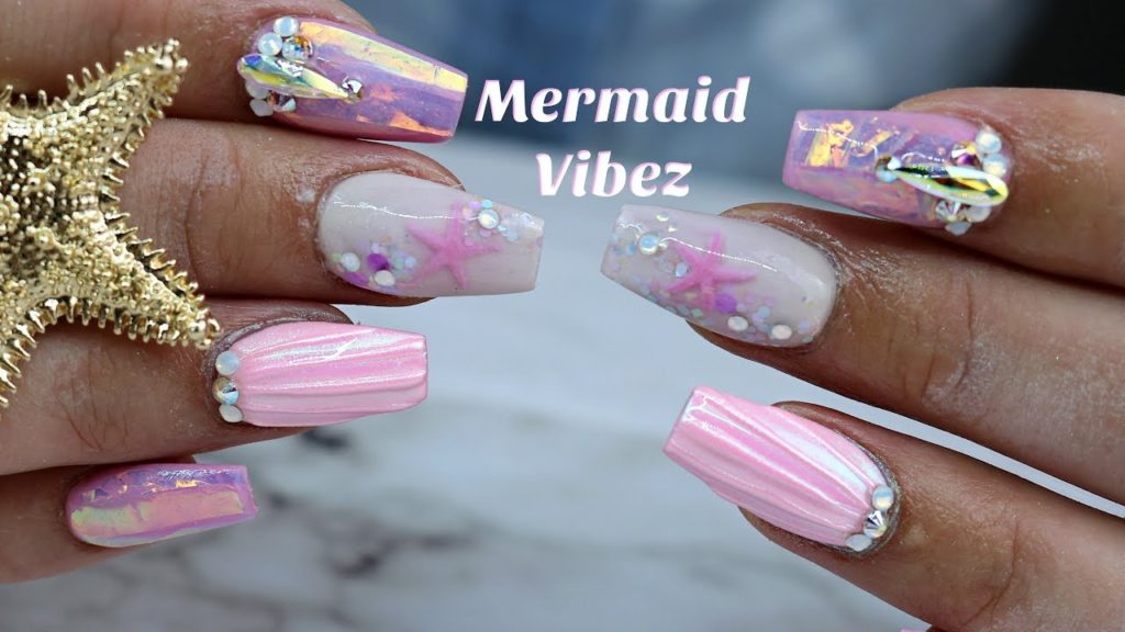 DIY Mermaid Nails: An Enchanting Fairytale Manicure