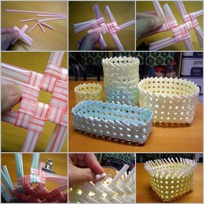 dring straw basket, make them as organizer, or use them to arrange flower bouquet, or place indoor plants.