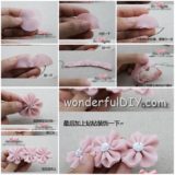 Wonderful DIY flower hairpin
