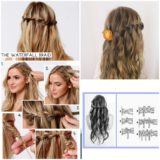 Wonderful DIY waterfall braid hairstyle