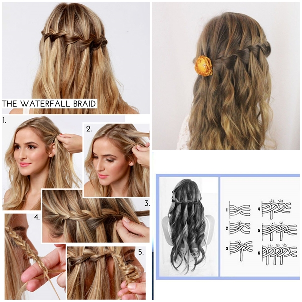 10 Latest Waterfall Hairstyles for Women in 2022