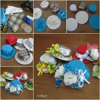 Hat Hairclip from Plastic Cap F