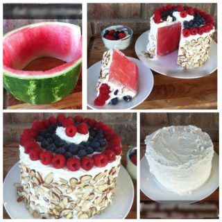 Wonderful DIY No Bake Watermelon Cake