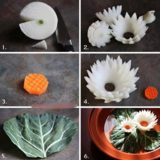 Wonderful DIY Beautiful Lotus Flower From Onion
