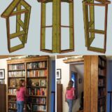 Wonderful DIY Combo Bookshelf And  Secret Door