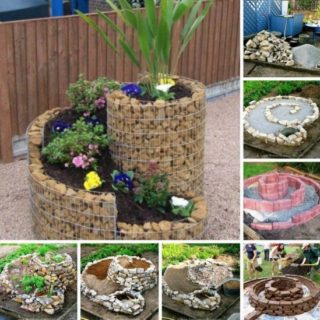 Wonder DIY Spiral Herb Garden