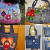 Wonderful DIY Beautiful Handbag from Used Jeans