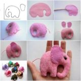 Wonderful DIY Fabric Pocket Elephant