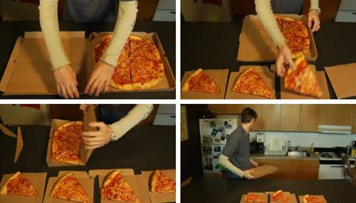 use pizza boxes