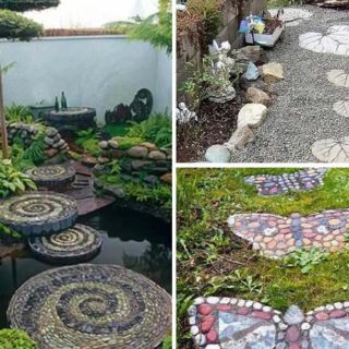 23 Wonderful DIY Garden Stepping Stone Ideas