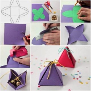 Wonderful DIY Pyramid  Gift Box