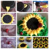 Wonderful DIY Sunflower Cupcakes