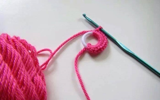 crochet flower blanket 1