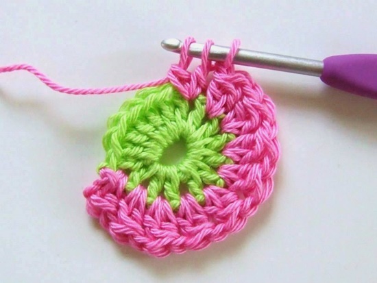 crochet flower blanket3