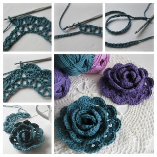 Captivating Crochet Lace Rose Flower – Free Guide and Pattern