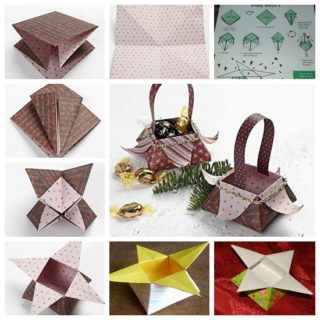 Wonderful DIY Origami Star Box