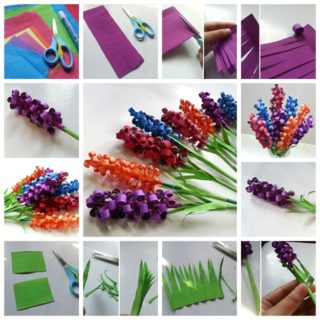 Pretty DIY Swirly Paper Flowers Guide