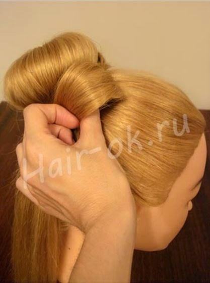 Braided rose Bow Hairstyle06