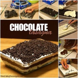 Wonderful DIY No Bake Chocolate Lasagna Cake