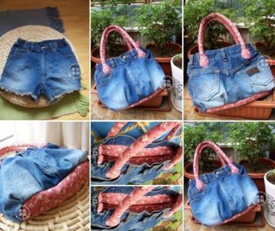 Make a Jean Purse from an Old Pair of Jeans Pants  Simple Practical  Beautiful