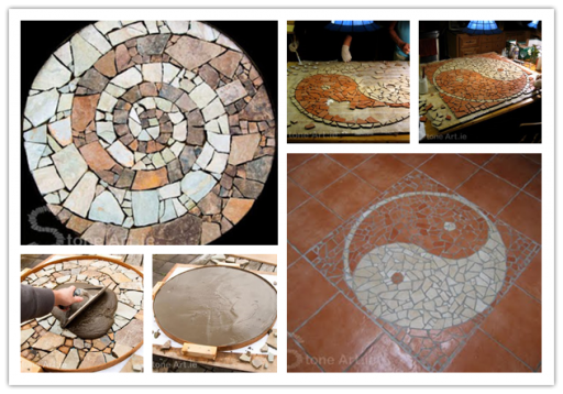 Mosaic Tracks F Wonderful DIY Artistic Mosaic Tracks