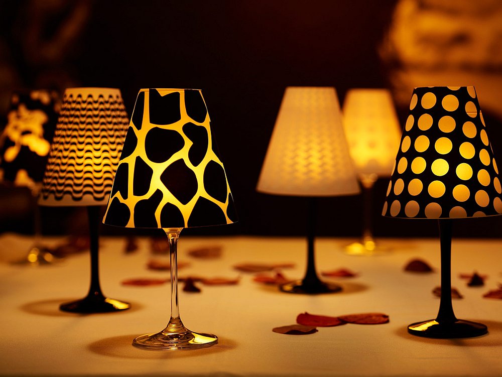 Wonderful Diy Fancy Wine Glass Candle, Lamps That Look Like Candles