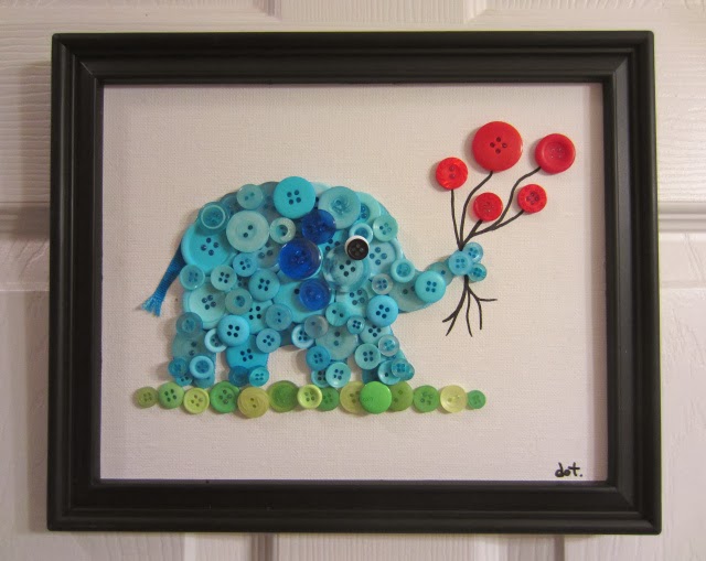 button-elephant-wall-art6