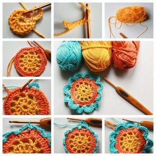 Wonderul DIY Crochet  Japanese Flower