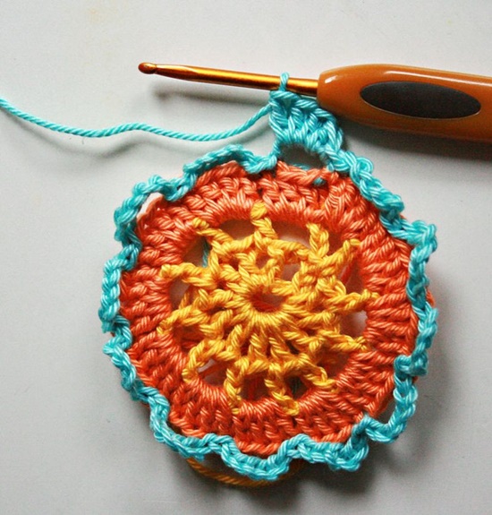 crochet japanese flower9