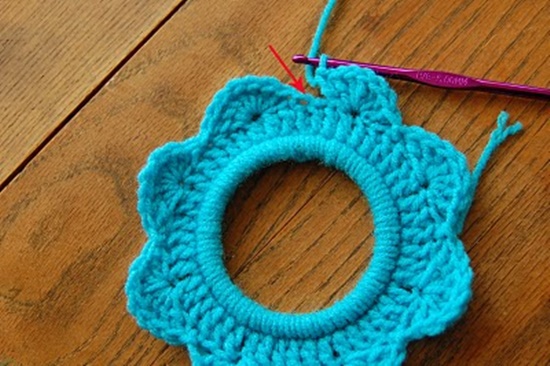 crochet photo frame9-4