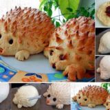 Wonderful DIY Lovely Hedgehog Bread