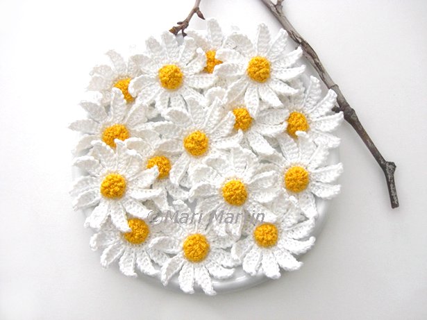 daisy flower crochet