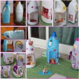 Wonderful DIY Doll House From Recycle Bottles