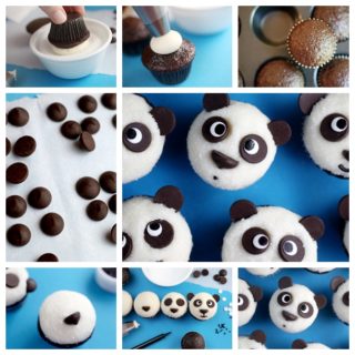 Wonderful DIY Adorable Panda Cupcakes