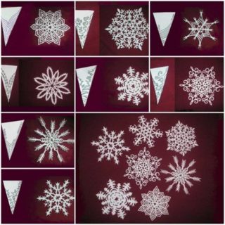 Beautiful Paper Snowflake Designs to DIY (Snowflakes Pattern)