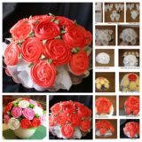 Ravishing Rose Cupcake Bouquet
