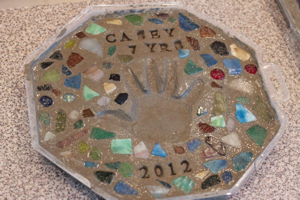 Cute Cement Stepping Stone4