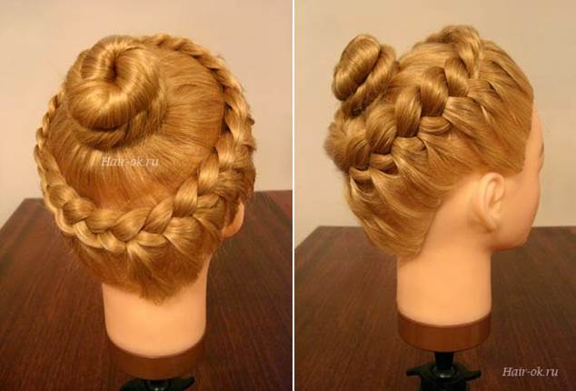 Elegant-Hairstyle-With-Braids-and-Curls-2